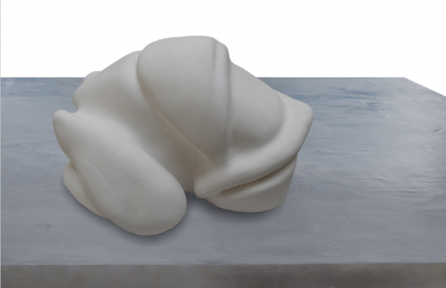 Le vide de l’intérieur de ma bouche, 2012 - Sculpture en platre