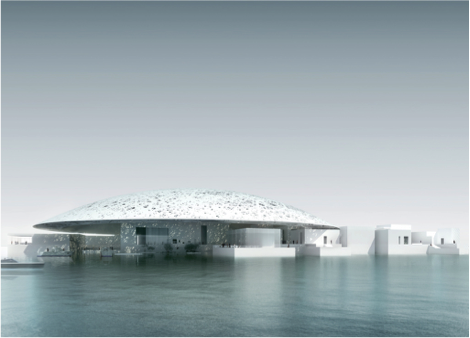 Le futur Louvre d'Abu Dhabi