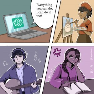 Is AI threatening artists?