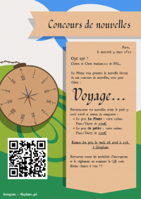 Top Départ pour le Concours de Nouvelles de La Plume!